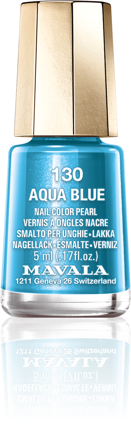 Aqua Blue — Un azul refrescante