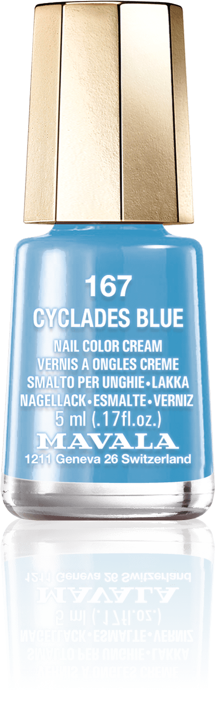 Cyclades Blue — Un mar azul brillante