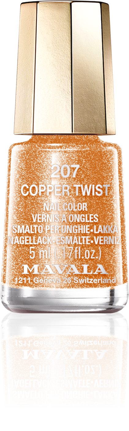 Copper Twist — Un cuivre lumineux, reflets flamboyants du feu