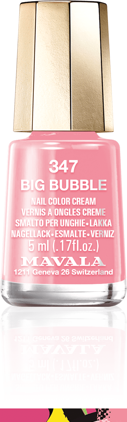 Big Bubble — A cotton candy pink