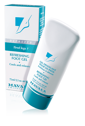 Refreshing Foot Gel — Cools and relaxes.