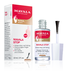 Mavala Stop — Helps avoid putting fingers in your mouth to keep beautiful nails. 
