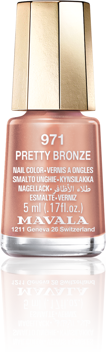 Pretty Bronze — Ein metallisches Pink, die perfekte Kombination aus Glamour-Rock