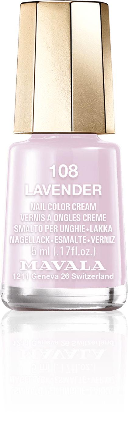 Lavender — Un mauve laiteux, doux comme de la guimauve 