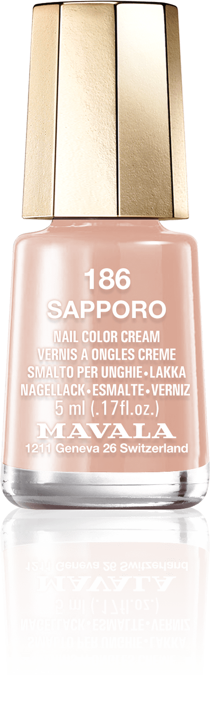 Sapporo — A milky beige, which reminds of the Japanese snowy peaks
