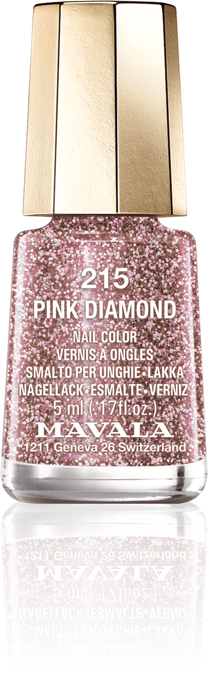 Pink Diamond — Un rose pâle à strass, comme un diamond aussi classique que rare 