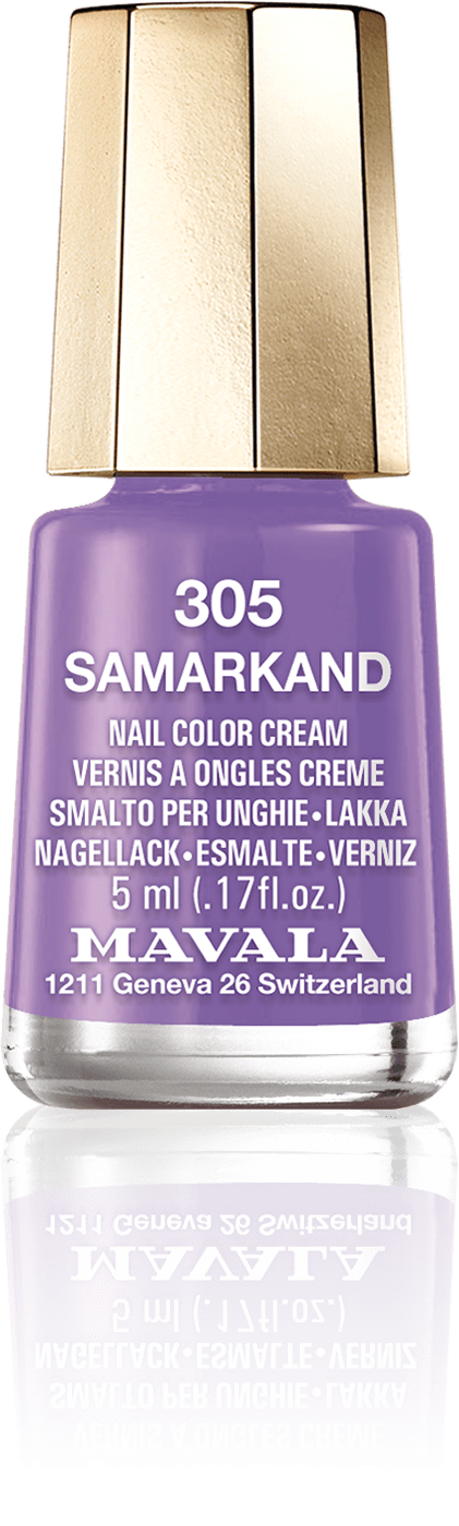 Samarkand — Un violeta brillante y soleado