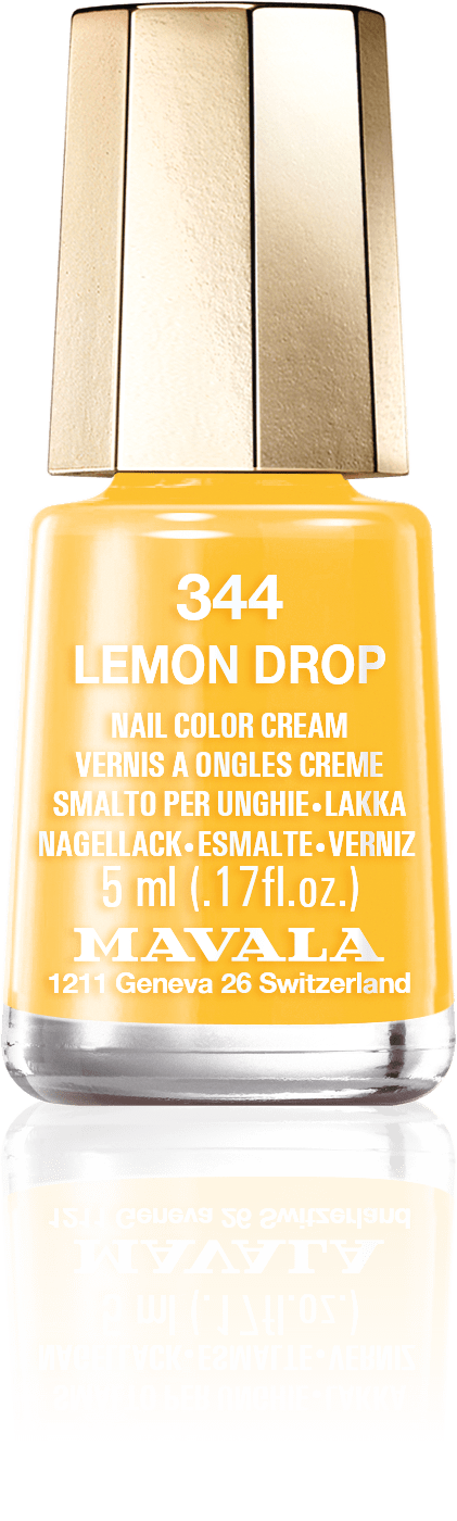 Lemon Drop — A bubbly yellow