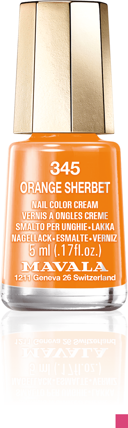 Orange Sherbet — Ein saftiges Orange 